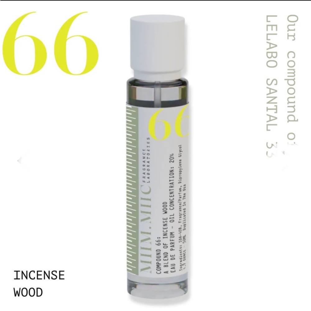 MIIM MIIC No 66 INCENSE WOOD